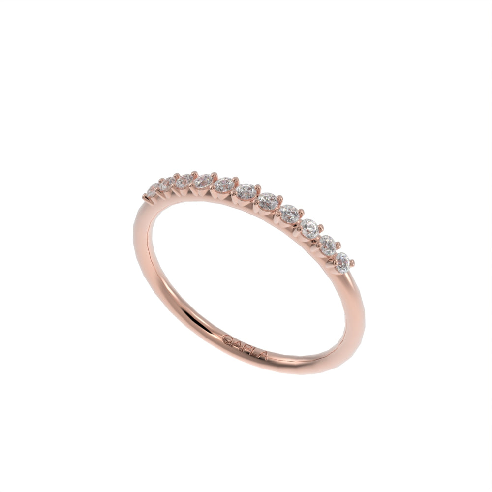 Delicate brilliance band