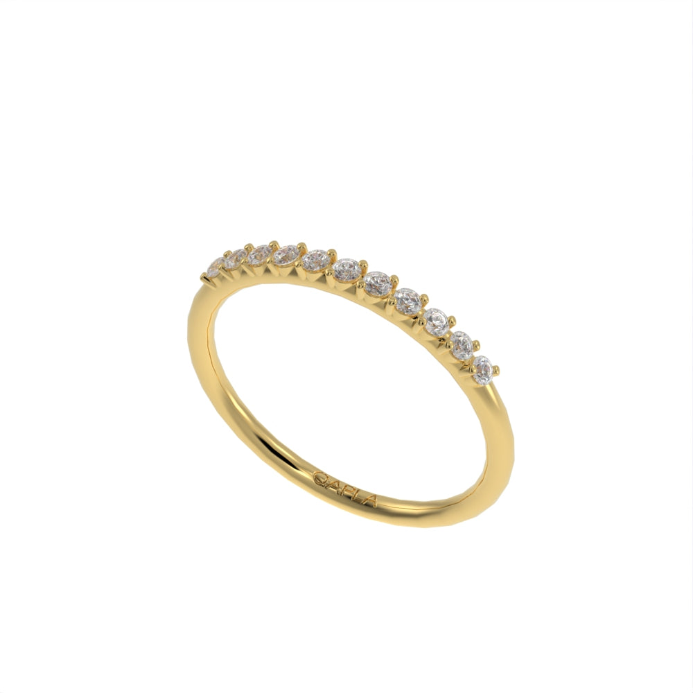 Delicate brilliance band