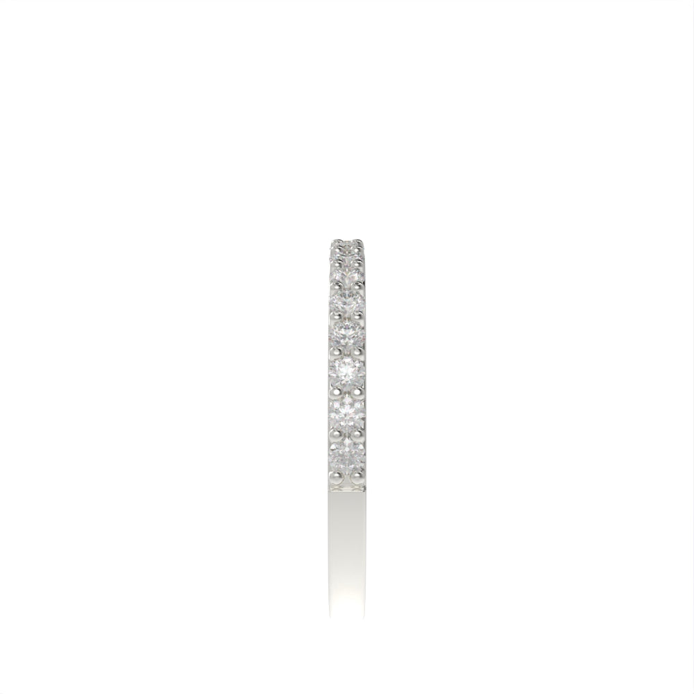 Classic half eternity brilliant band