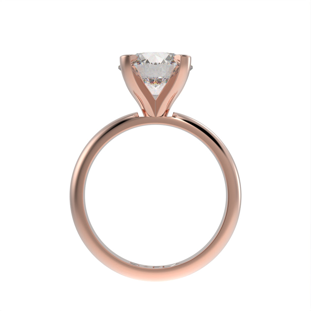 Timeless brilliant solitaire ring