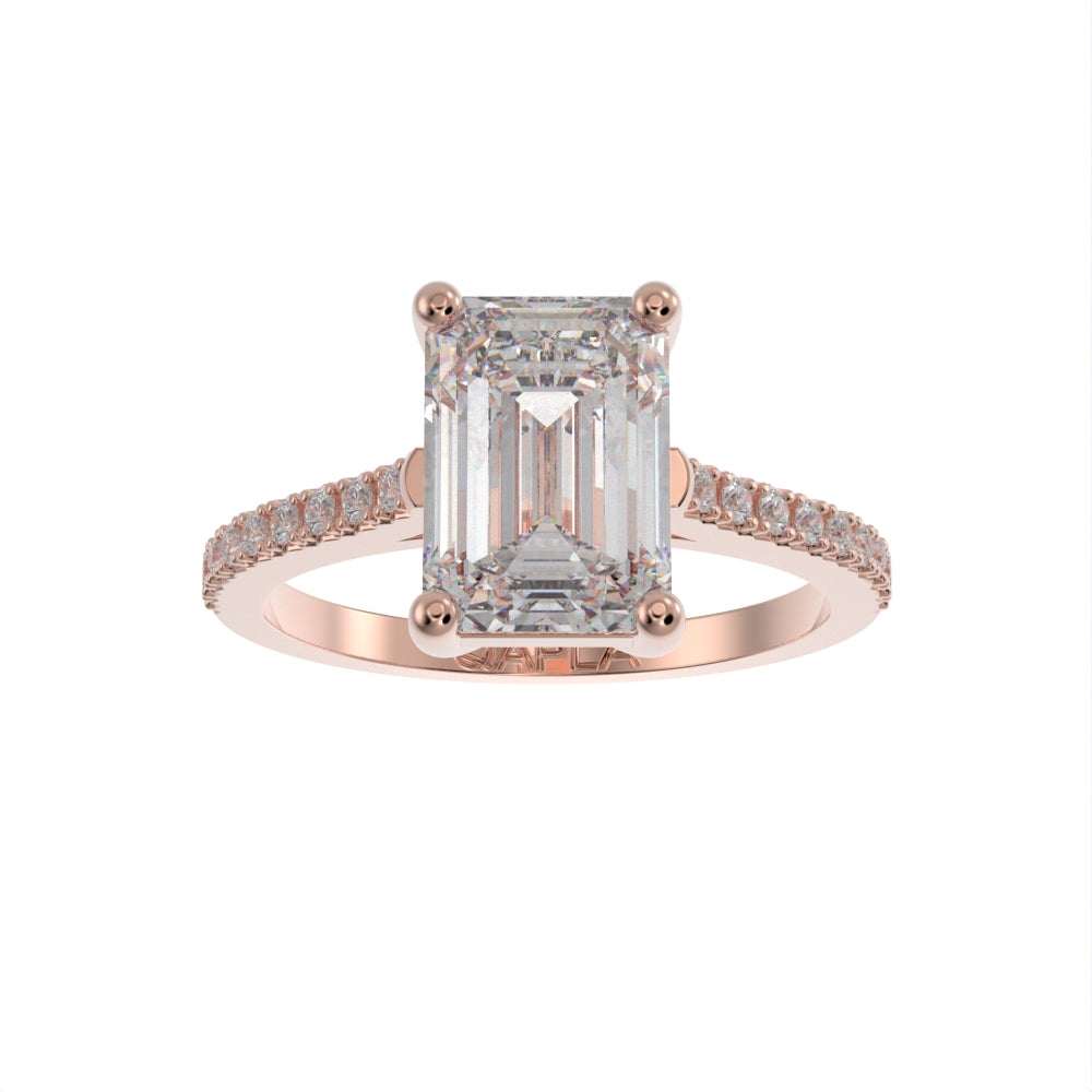 Dazzling pave ring
