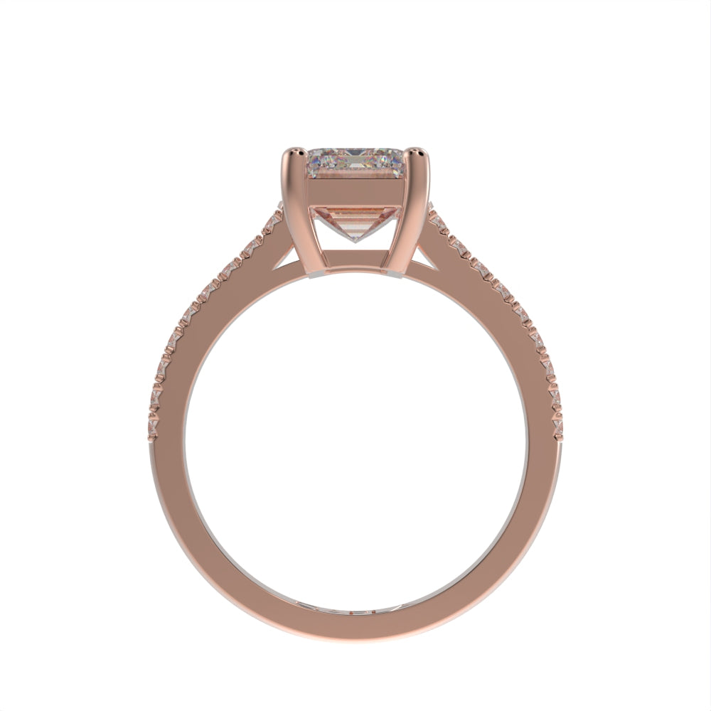 Dazzling pave ring