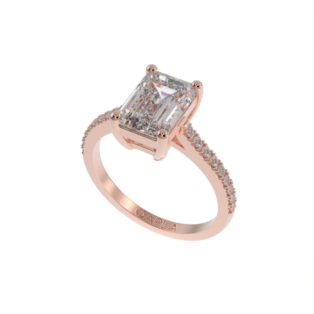 Dazzling pave ring