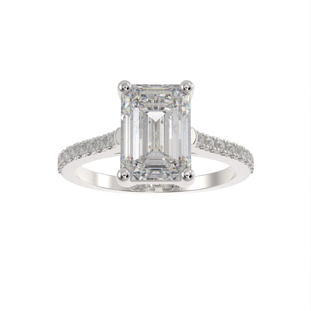 Dazzling pave ring