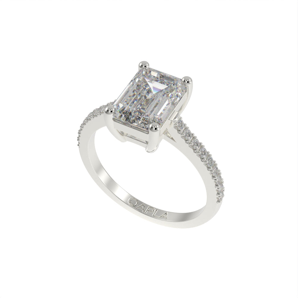 Dazzling pave ring