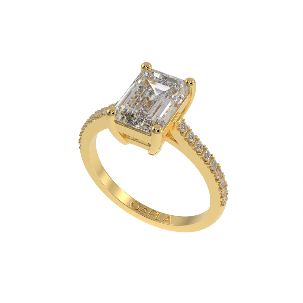 Dazzling pave ring