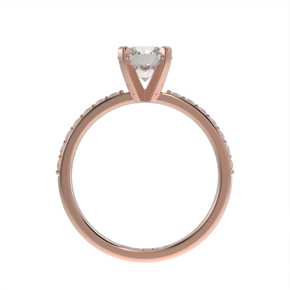 Sparkling grace pave ring