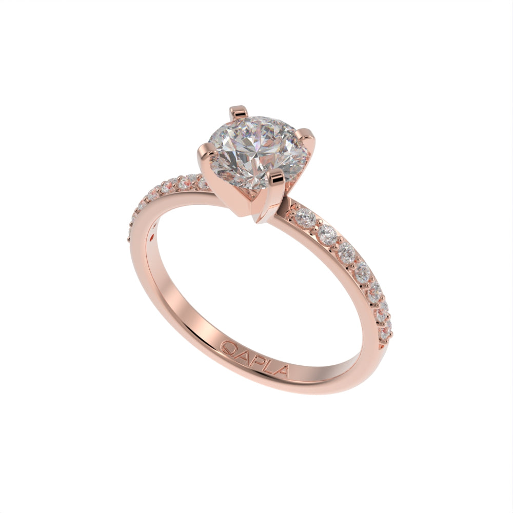 Sparkling grace pave ring