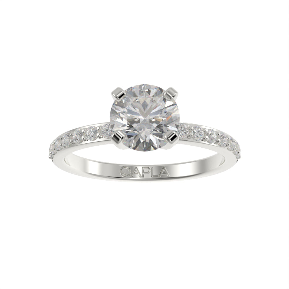 Sparkling grace pave ring