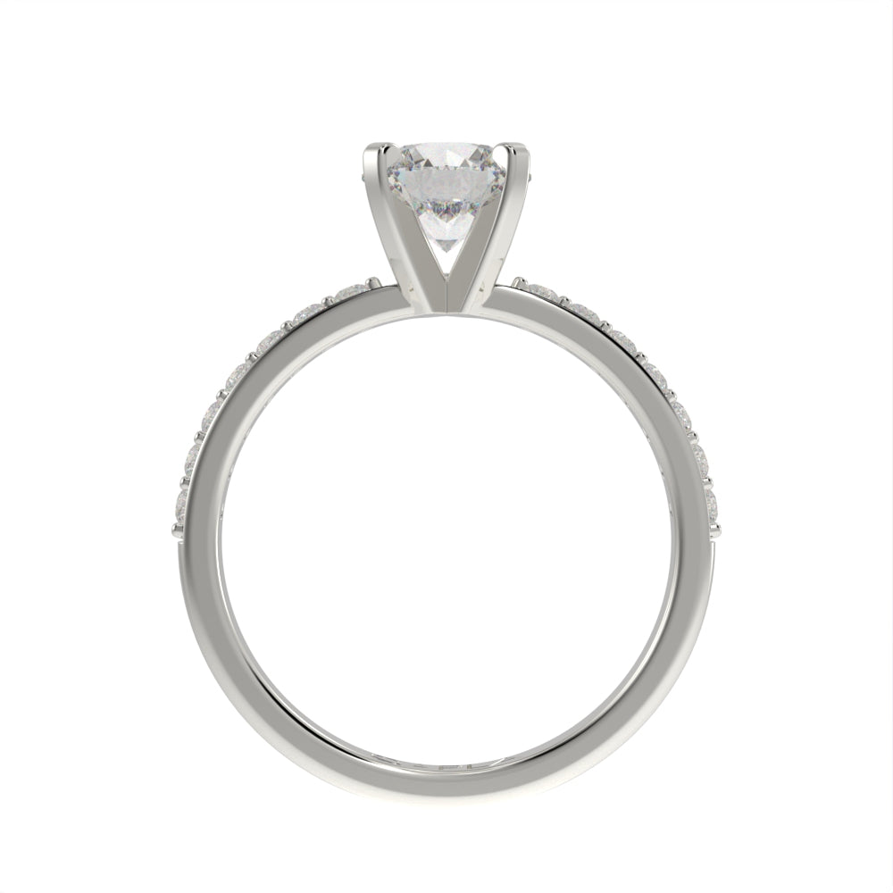 Sparkling grace pave ring