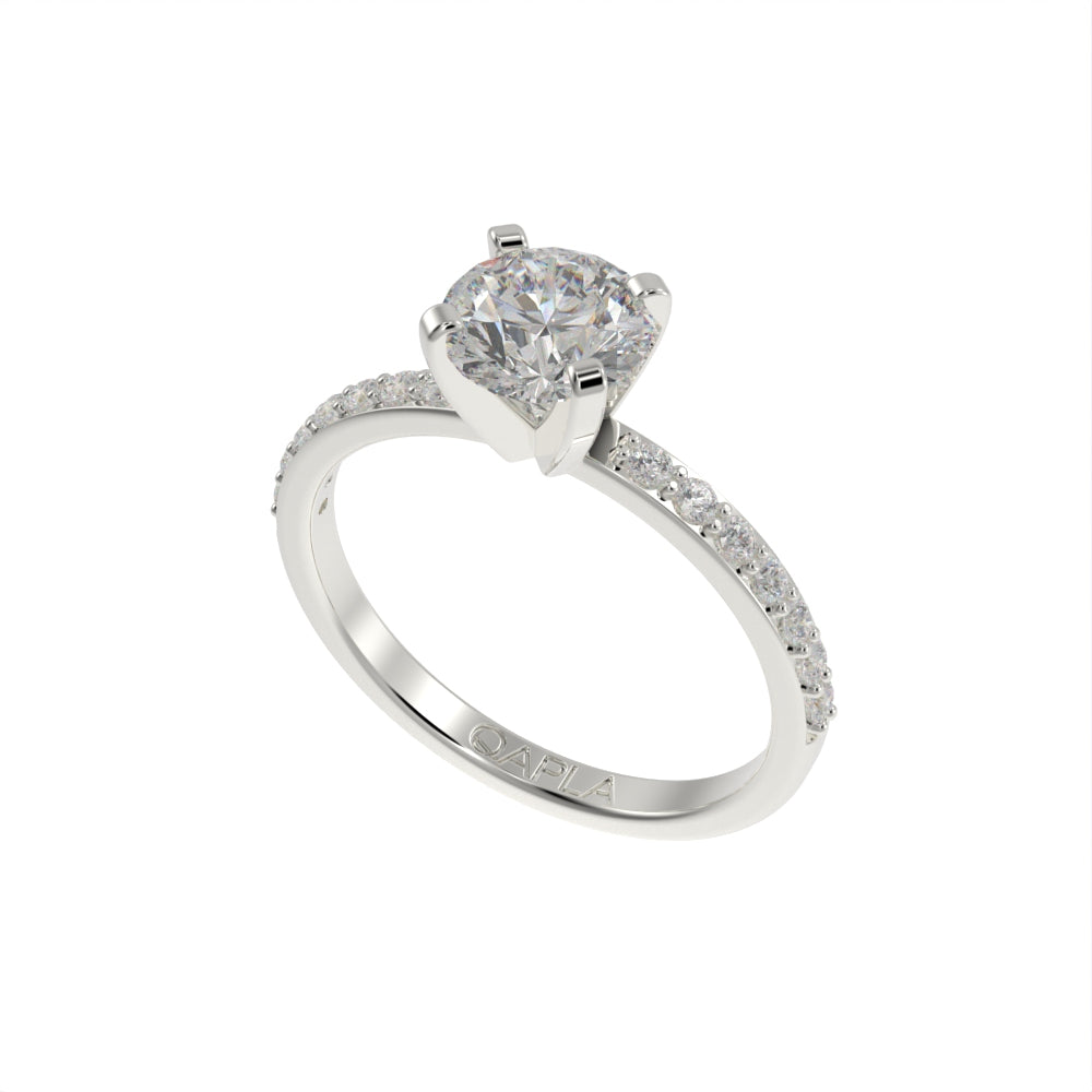 Sparkling grace pave ring