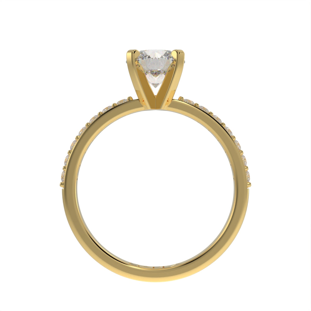 Sparkling grace pave ring