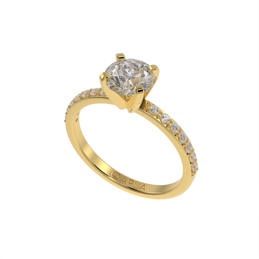 Sparkling grace pave ring