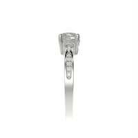 Delicate Three stone pave