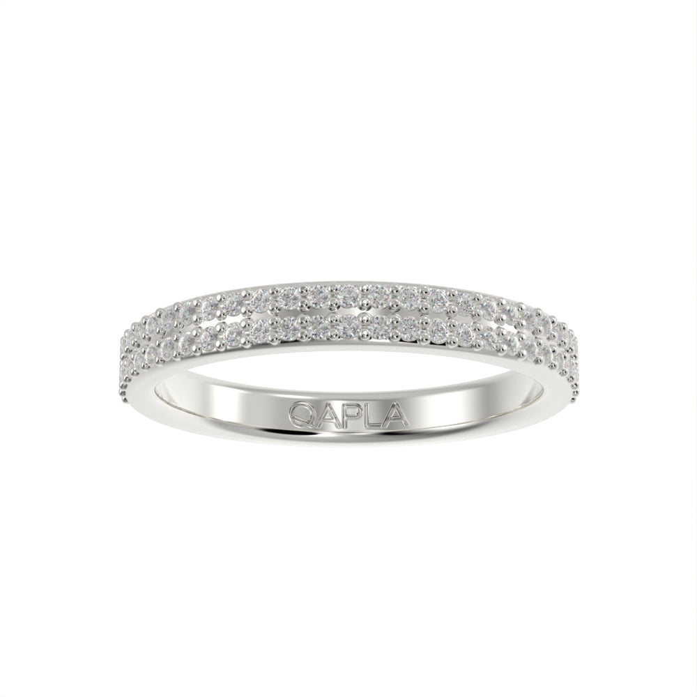Luxe double brilliance band