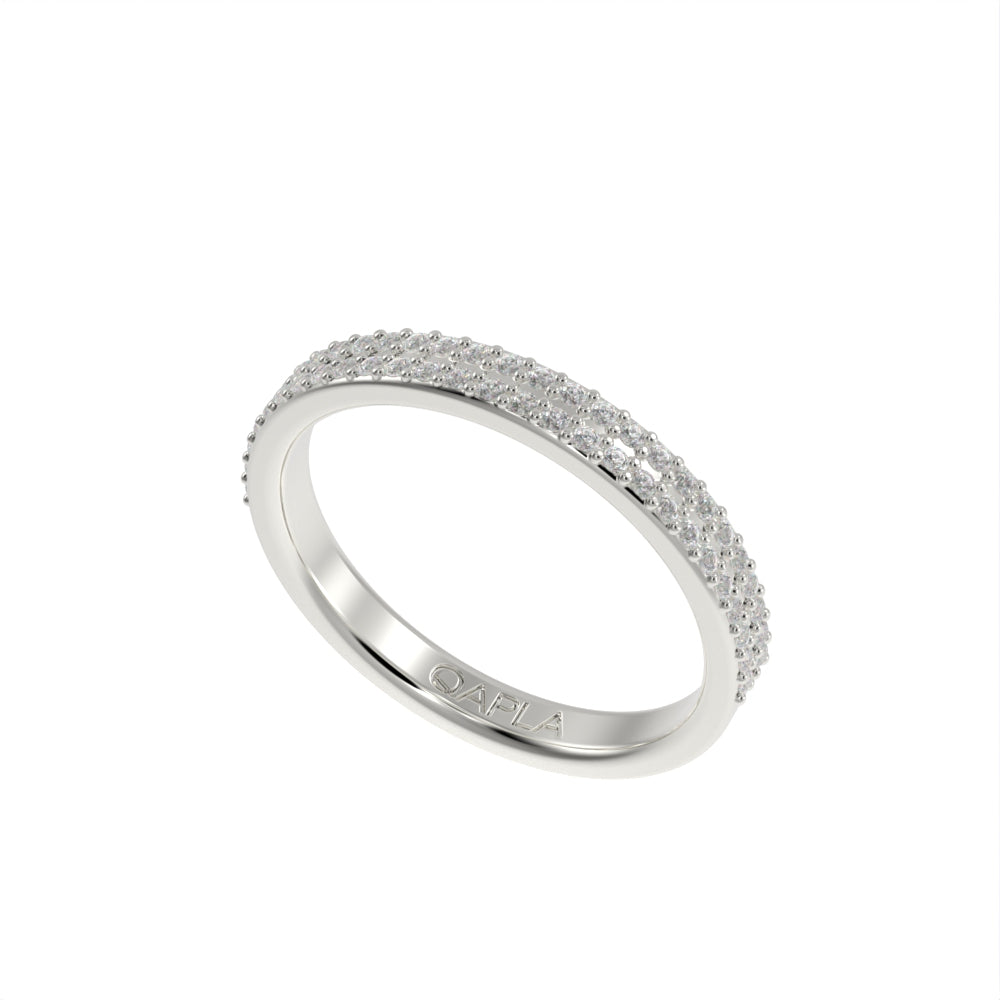 Luxe double brilliance band