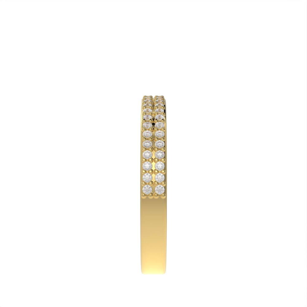 Luxe double brilliance band