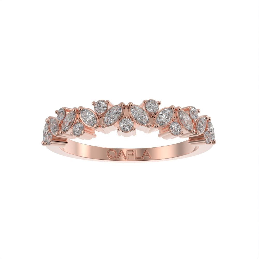 Luxe brilliant garden band