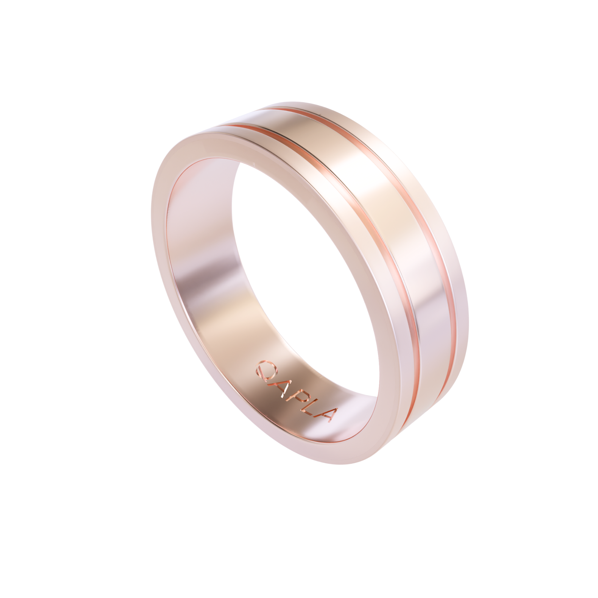 Twin Line Matte Edge Band