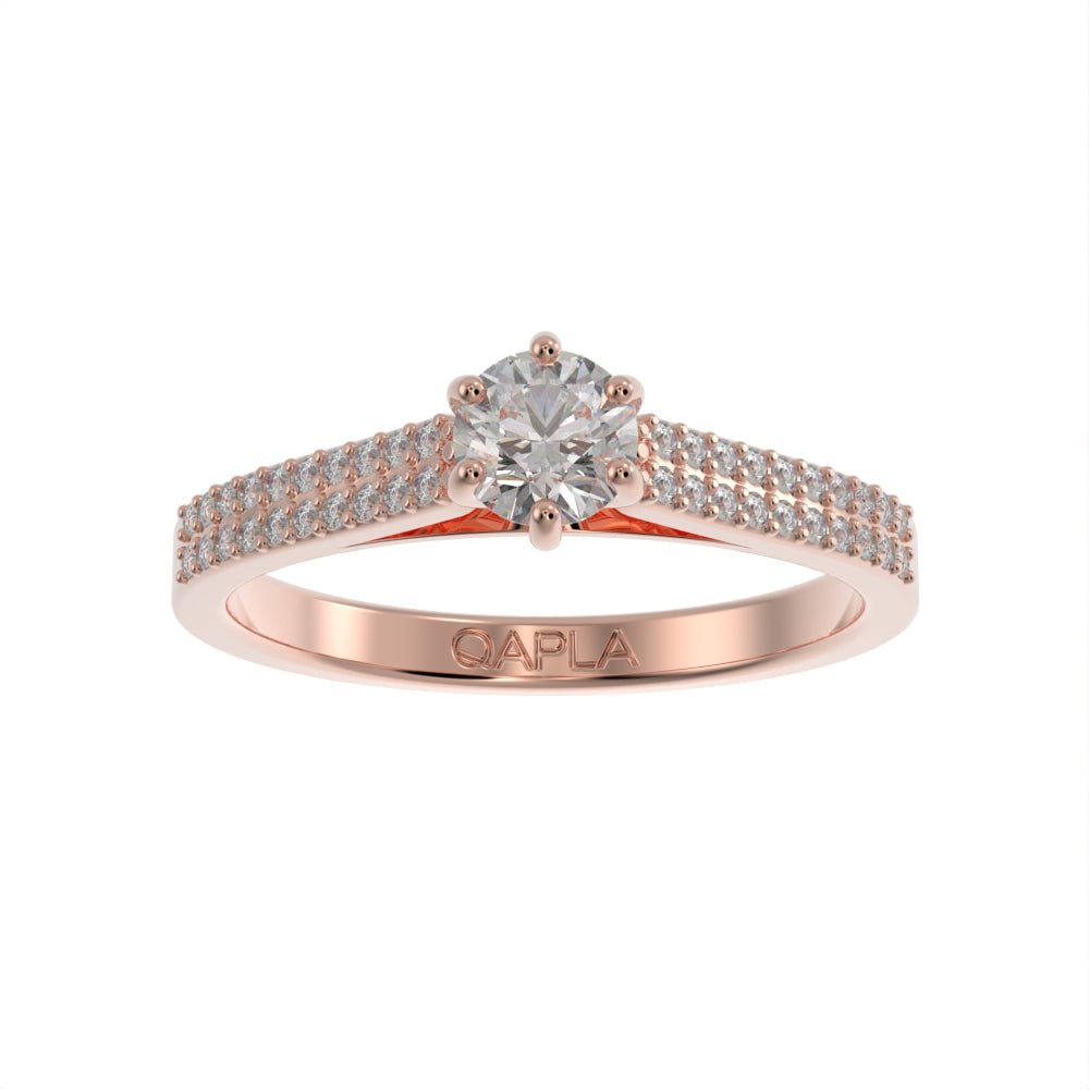 Luxe brilliance pave ring