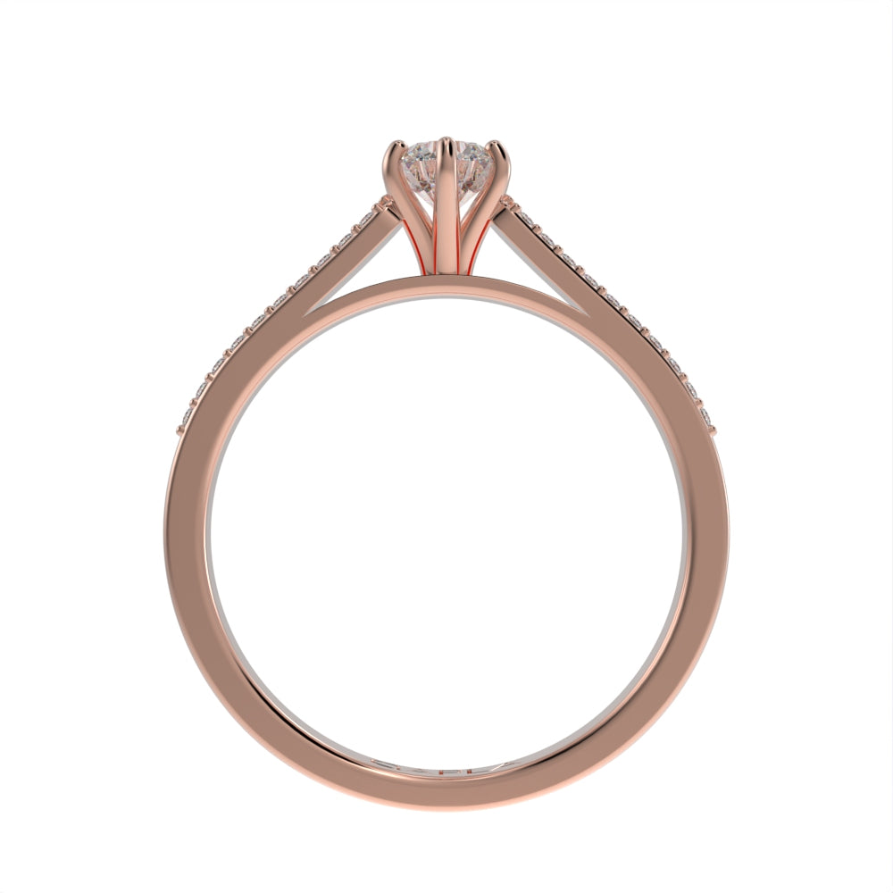 Luxe brilliance pave ring