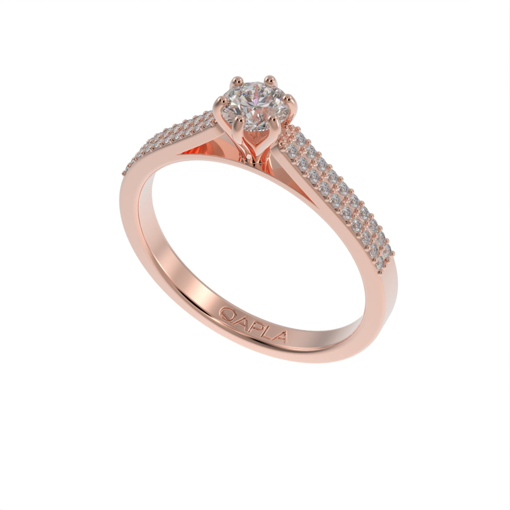 Luxe brilliance pave ring