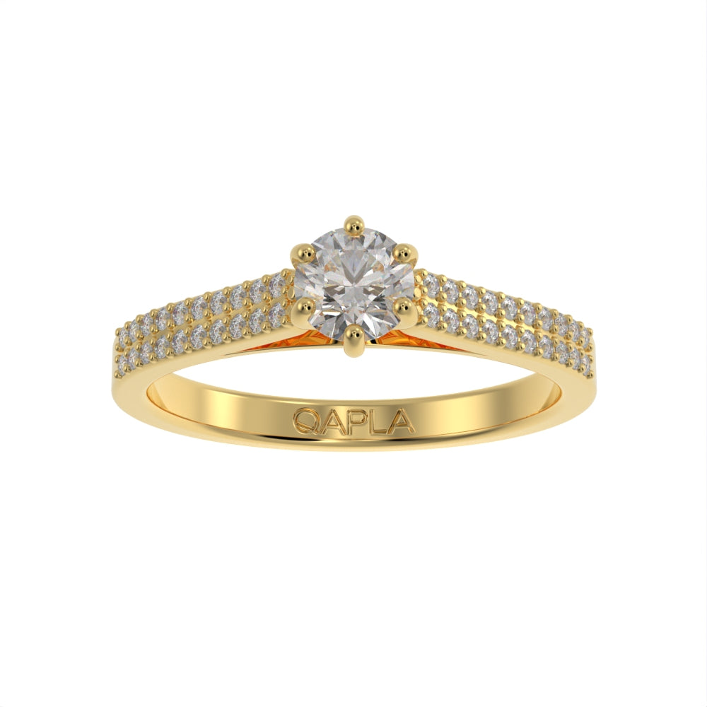 Luxe brilliance pave ring