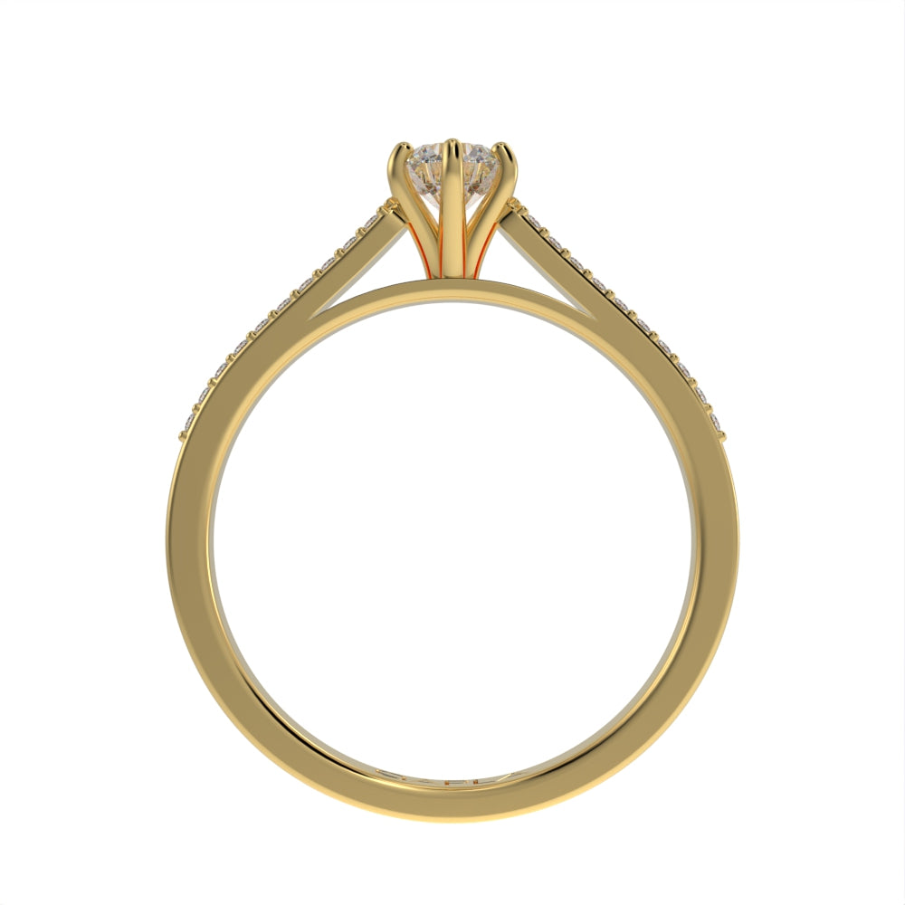 Luxe brilliance pave ring