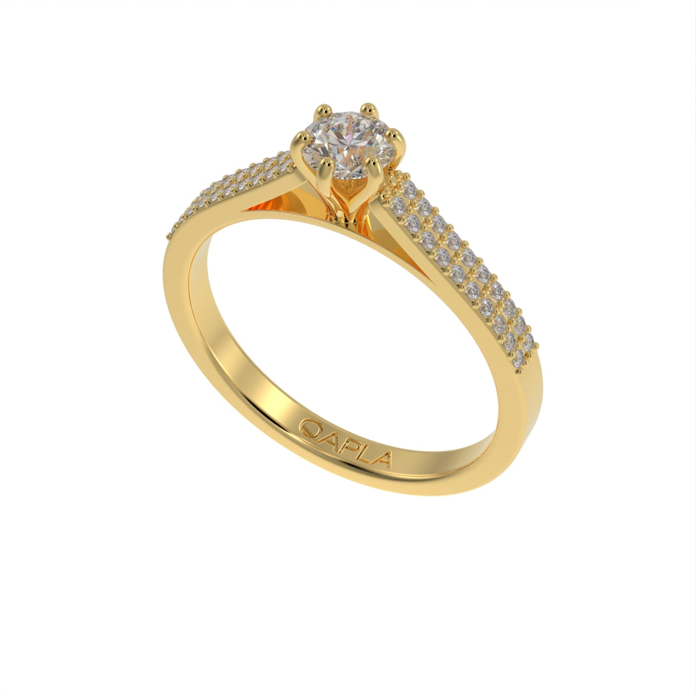 Luxe brilliance pave ring