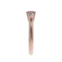 Classic Three stone pear ring
