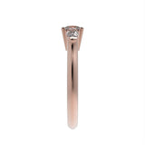 Classic Three stone pear ring