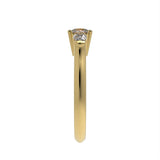 Classic Three stone pear ring