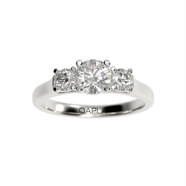 Bloom Three stone brilliant