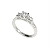 Bloom Three stone brilliant