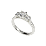 Bloom Three stone brilliant