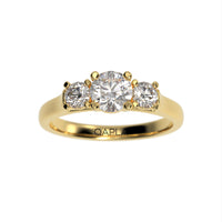 Bloom Three stone brilliant