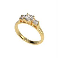 Bloom Three stone brilliant
