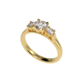 Bloom Three stone brilliant