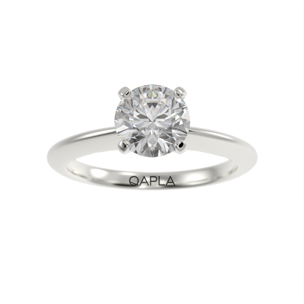 Unique brilliance solitaire ring