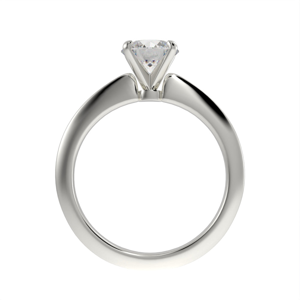Unique brilliance solitaire ring