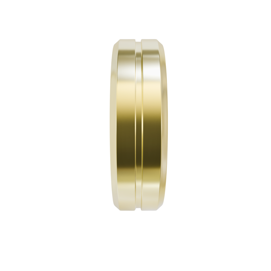 Classic Groove Bevel Edge Band