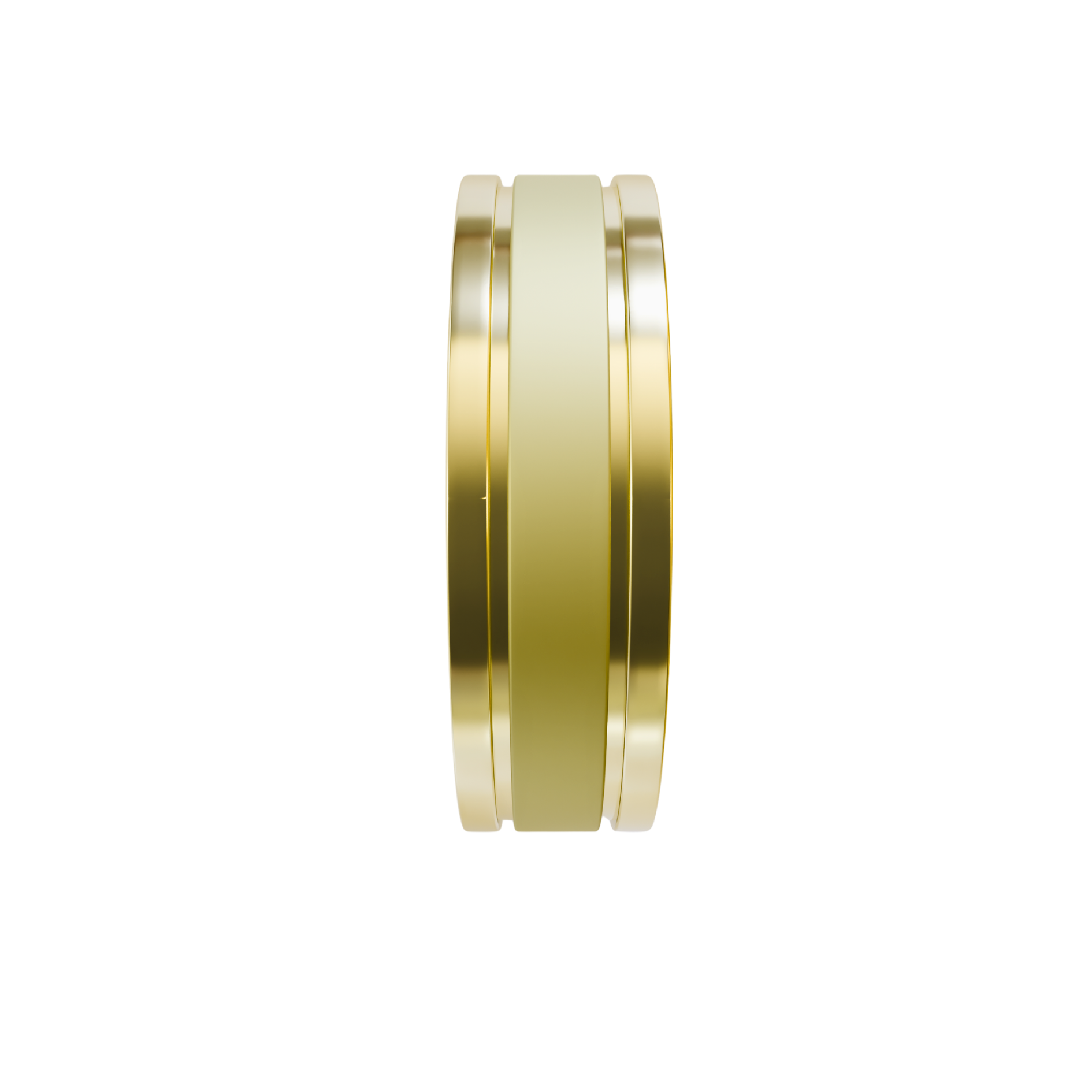 Twin Line Center Matte Band
