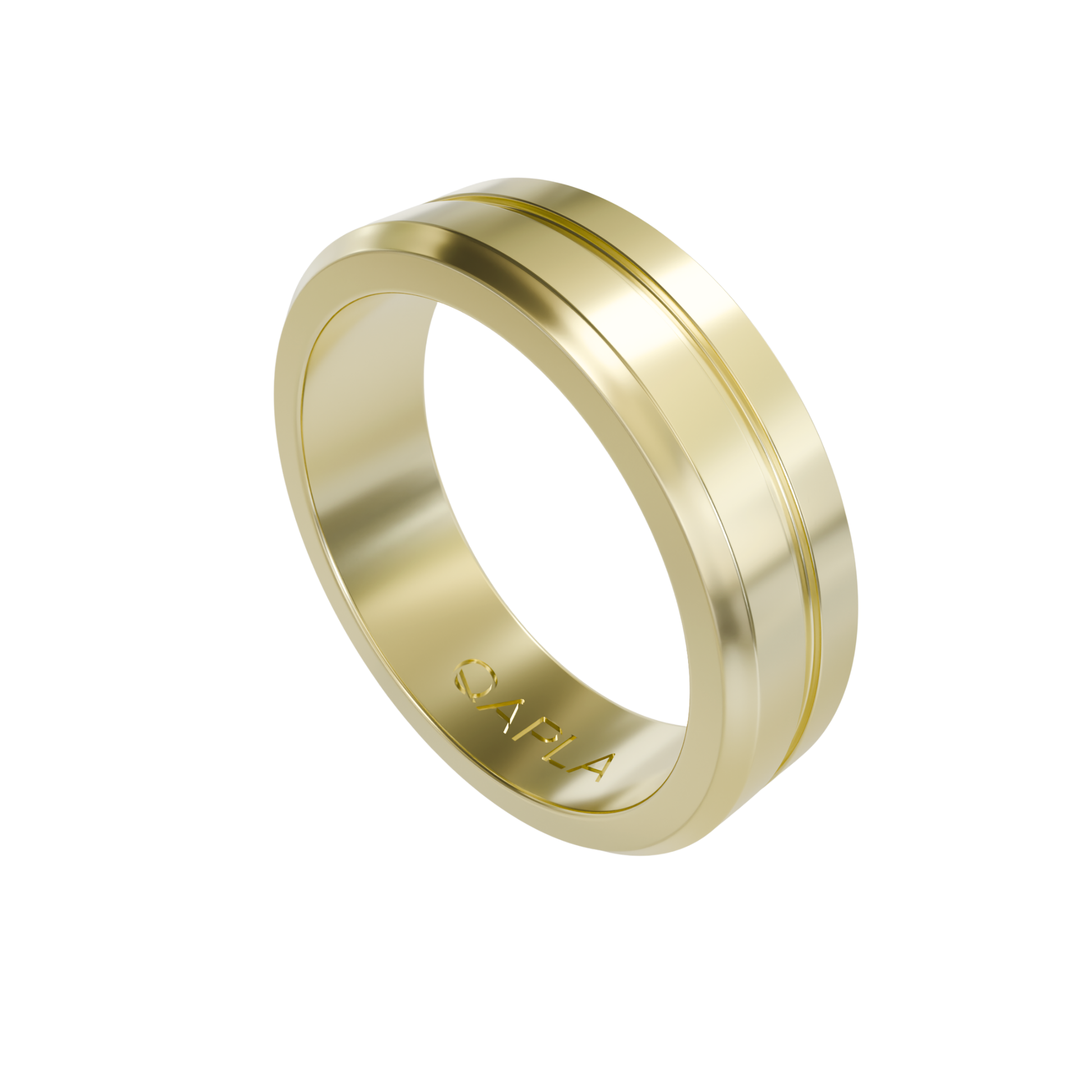 Classic Groove Bevel Edge Band