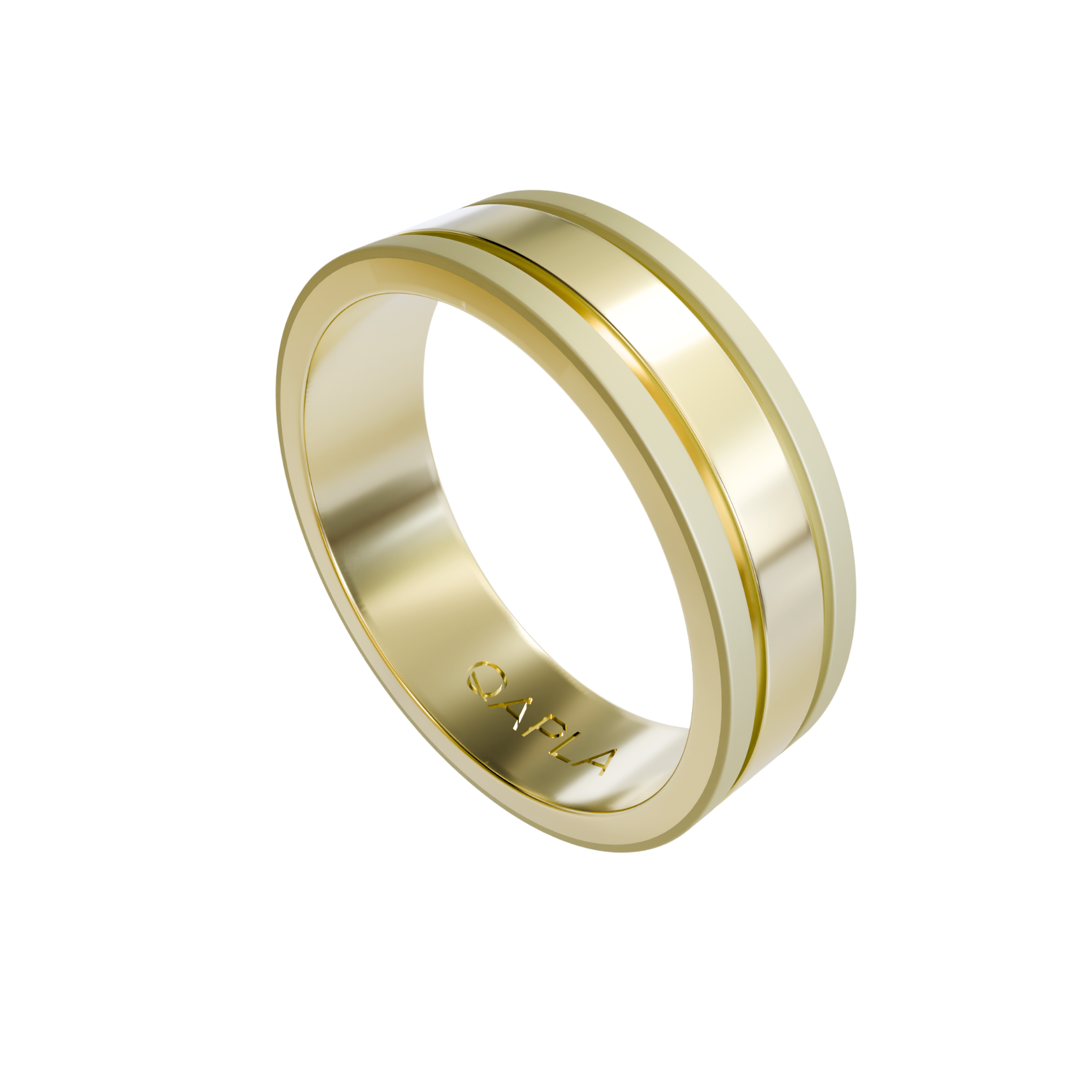 Twin Line Matte Edge Band