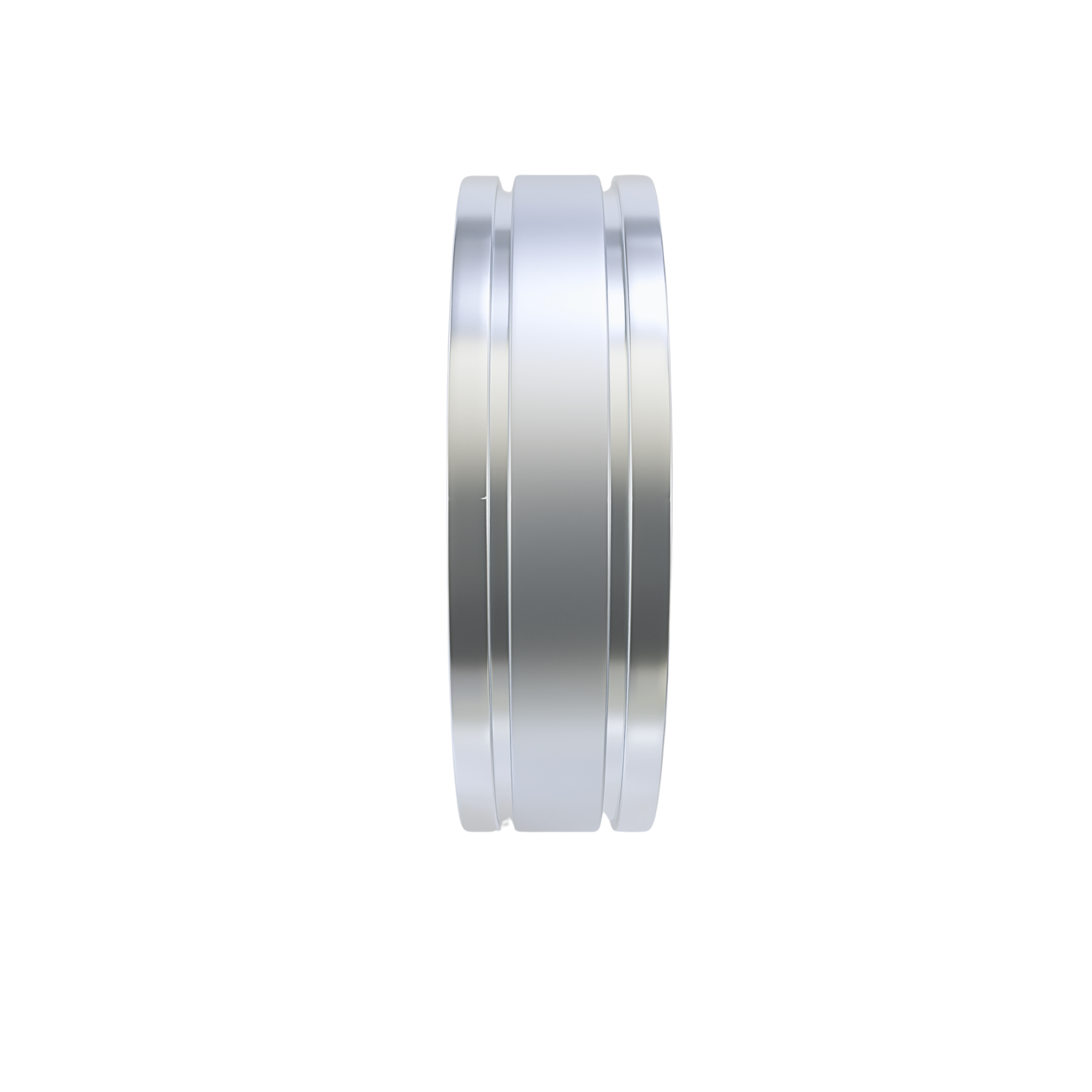 Twin Line Center Matte Band