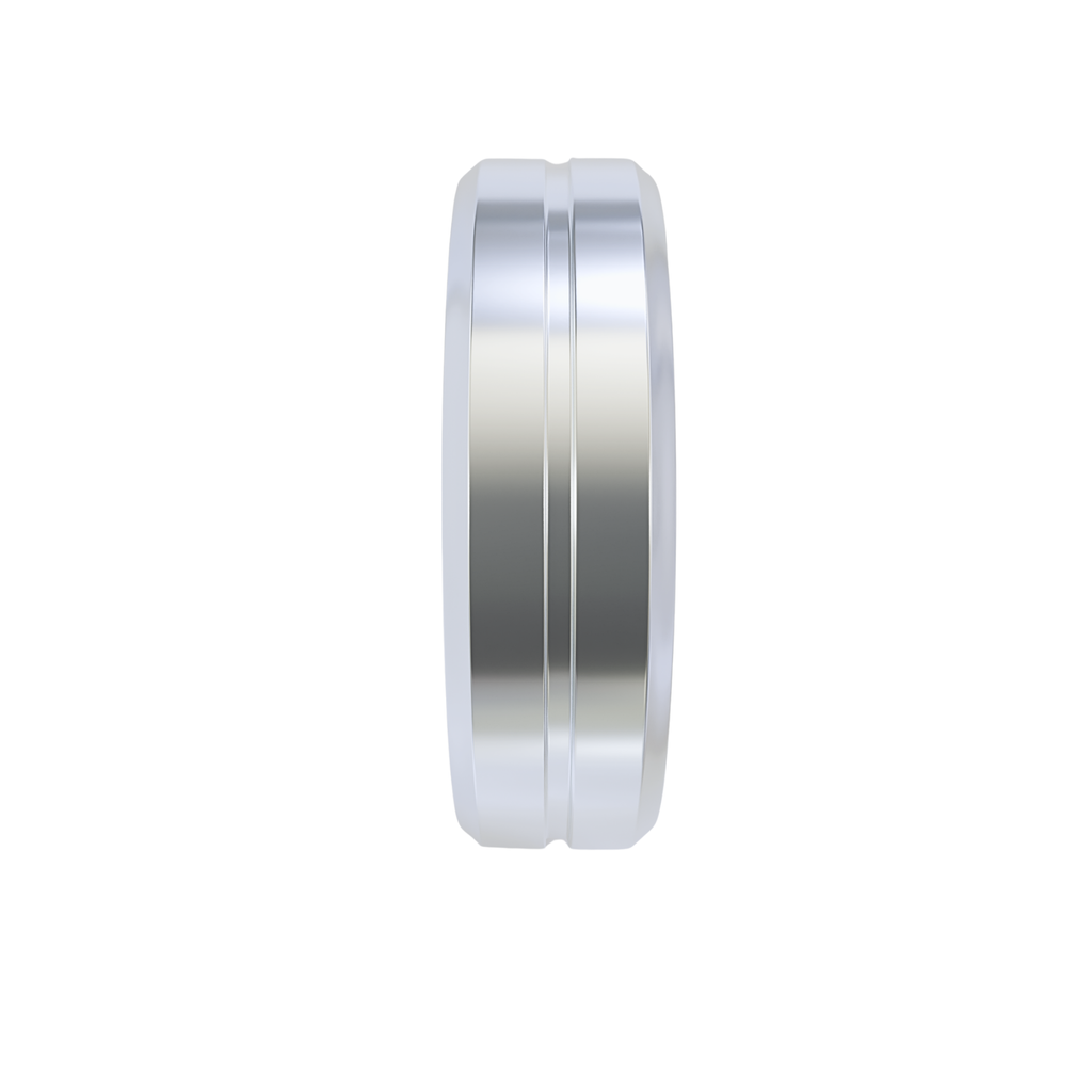 Classic Groove Bevel Edge Band