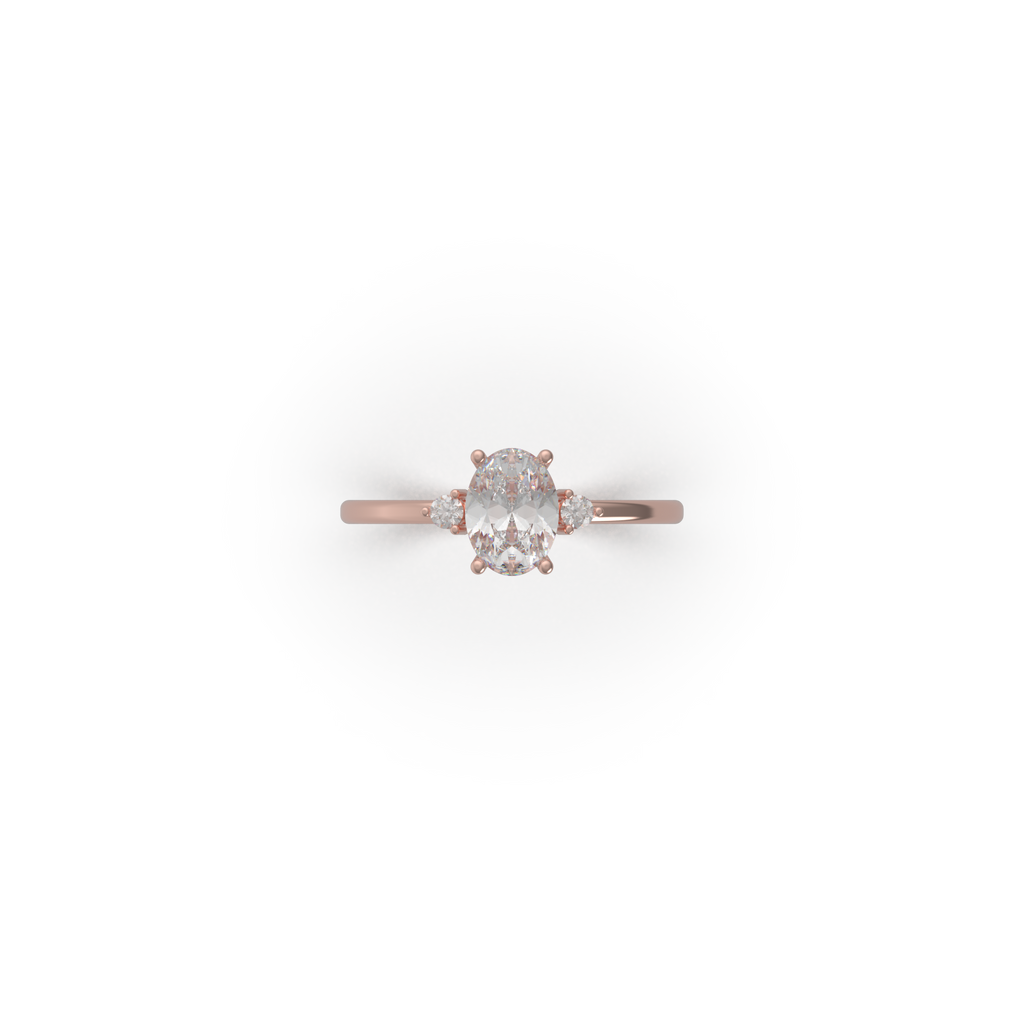 Oval Engagement Ring