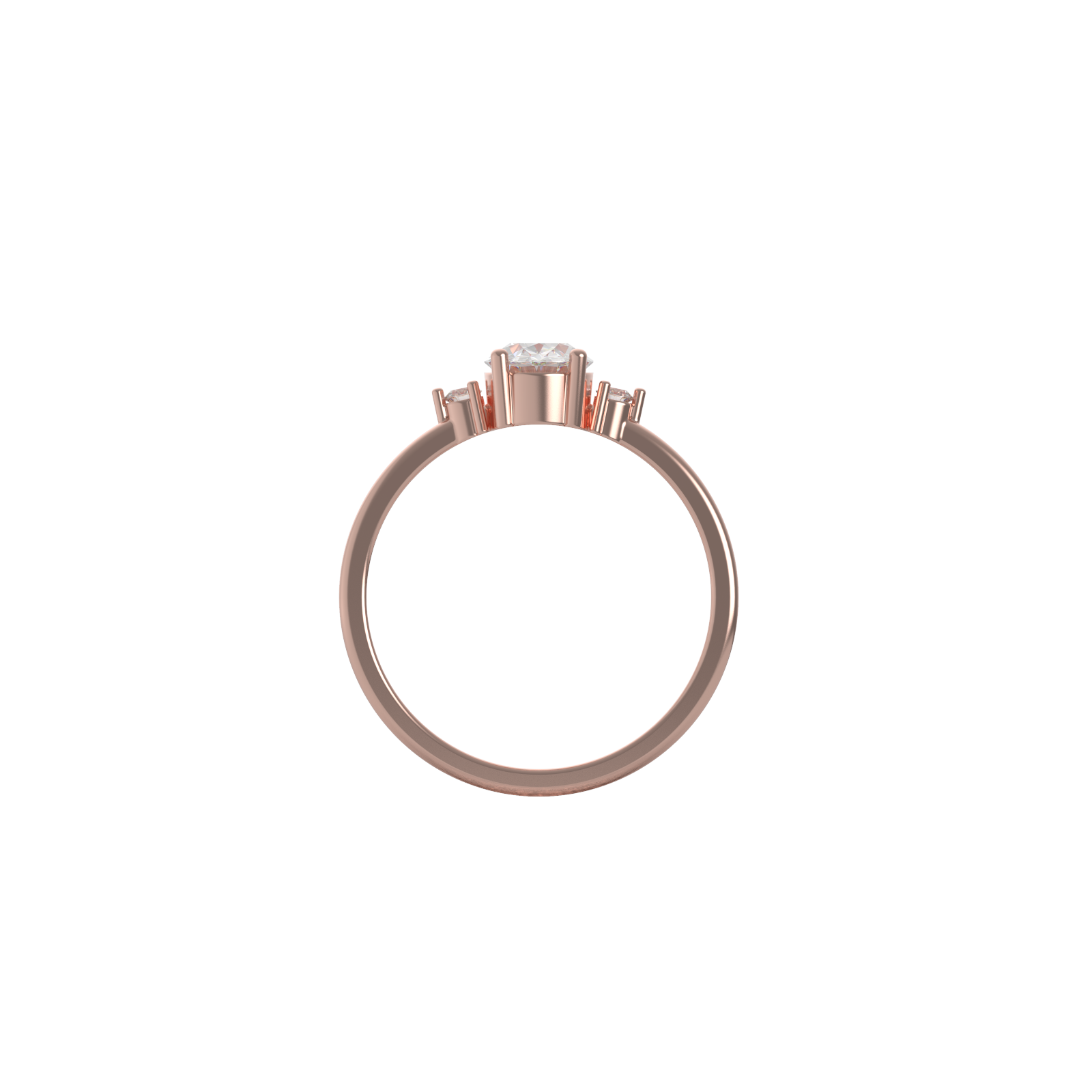 Oval Engagement Ring