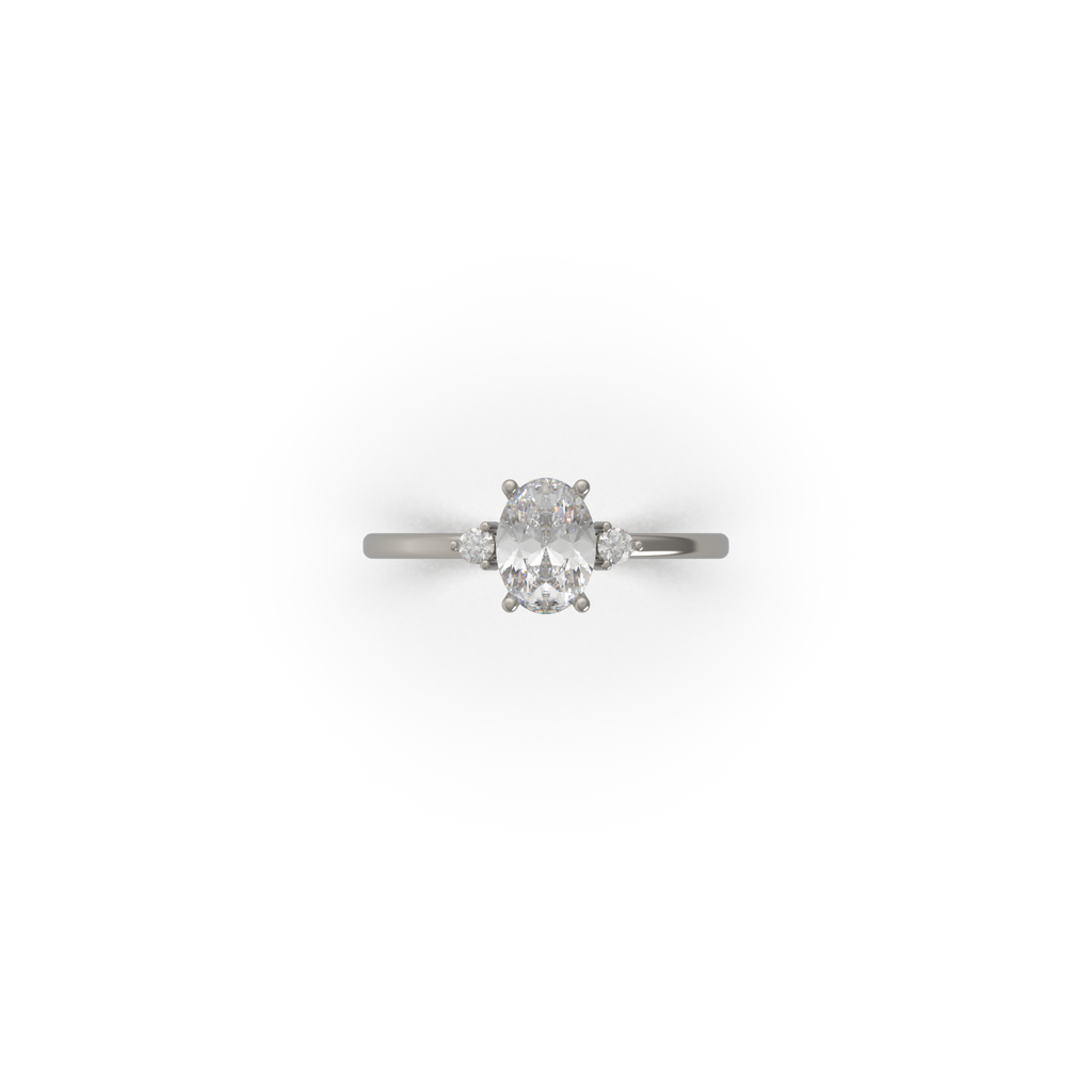 Oval Engagement Ring