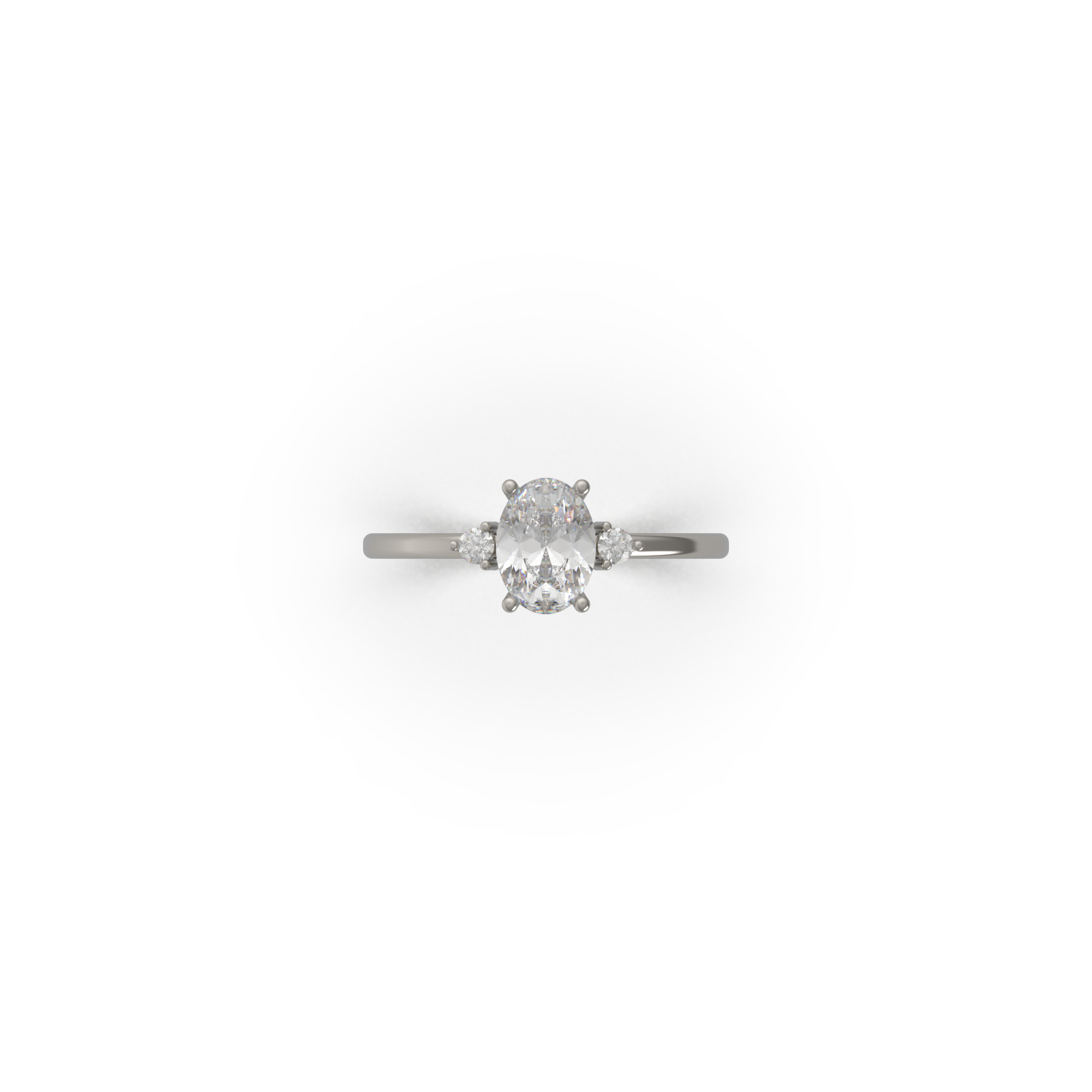 Oval Engagement Ring